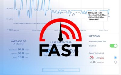 Partnering with Fast.com for fast network speed tests