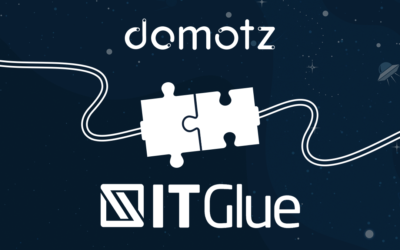 Domotz integration with IT Glue to streamline asset management