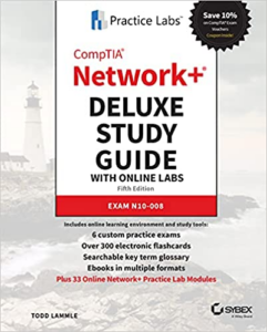 Best computer networking books for MSPs with the cover of the deluxe study guide