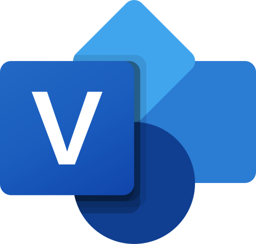 Visio infrastructure mapping tools image of the logo. 
