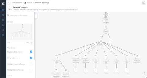 How to make a network topology diagram or map