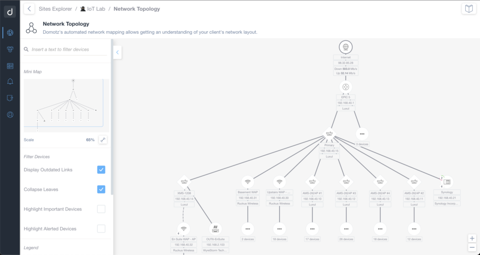 How to make a network topology diagram or map