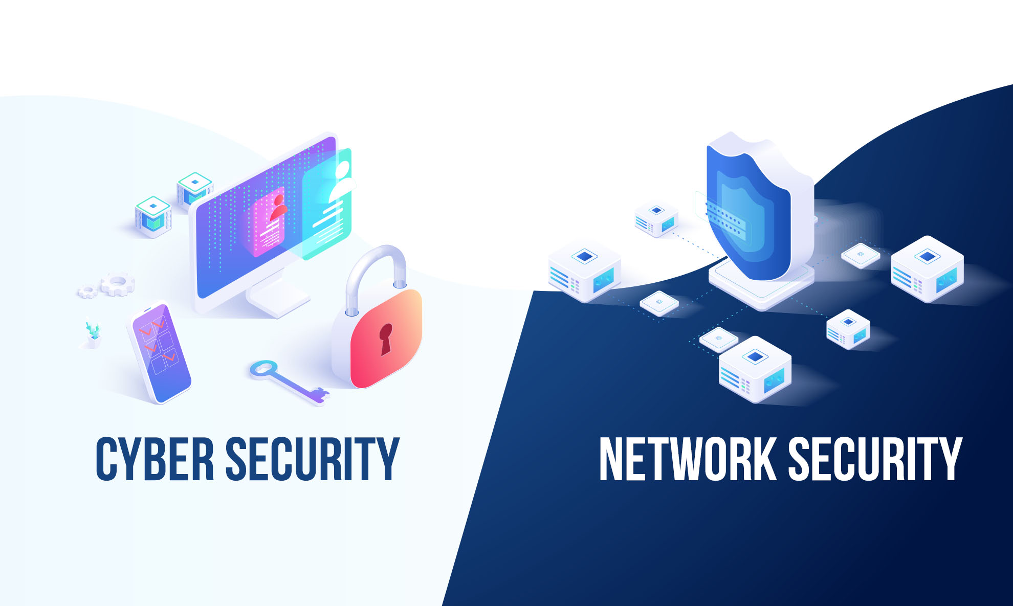 cyber security vs network security