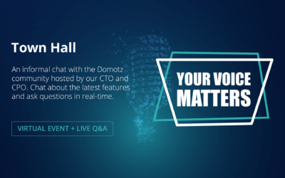 Domotz news from June 2023 Town Hall