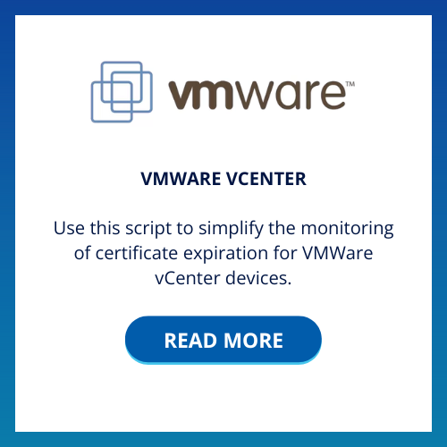 Domotz July newsletter - VMware vCenter scripts