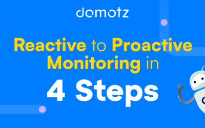 Infographic: Reactive to Proactive Monitoring in 4 Steps for MSPs